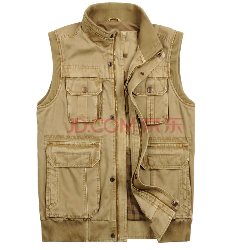 户外<em>休闲男士马甲</em>男款男式<em>马夹</em>男装外套布