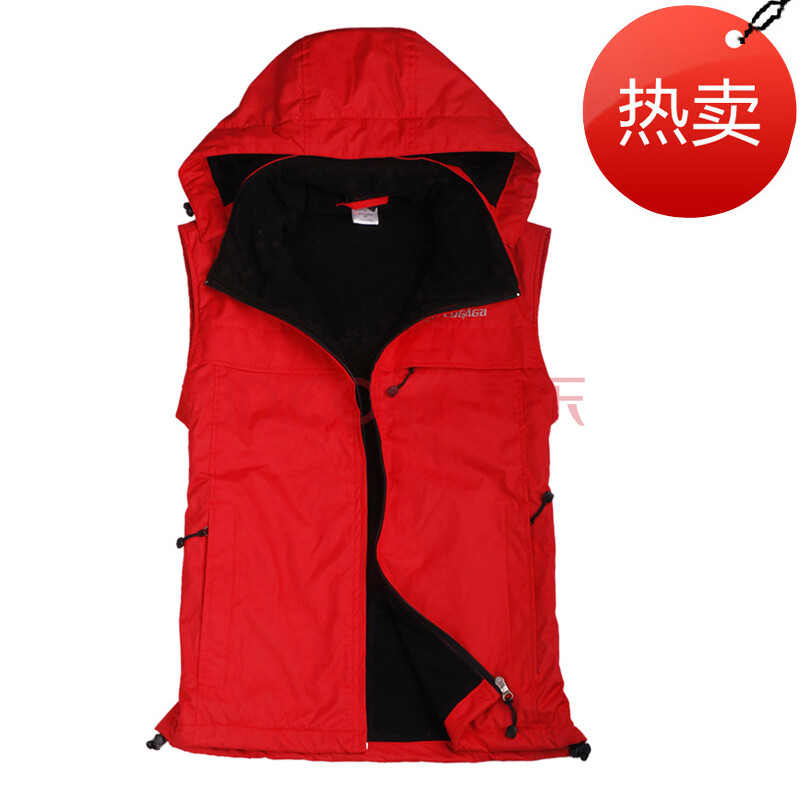 飞佳佳<em>马甲男款</em>女款时尚内里保暖<em>抓绒</em>防风背心