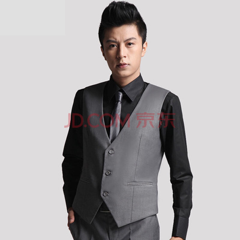 JUSTAR 2013新款<em>男士</em>免烫<em>西装马甲</em>潮<em>背心</em>无