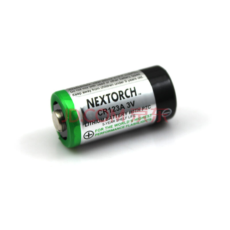 纳丽德nextorch nt123a 3v锂电池(不可充电) cr123a电池 八节电池图片