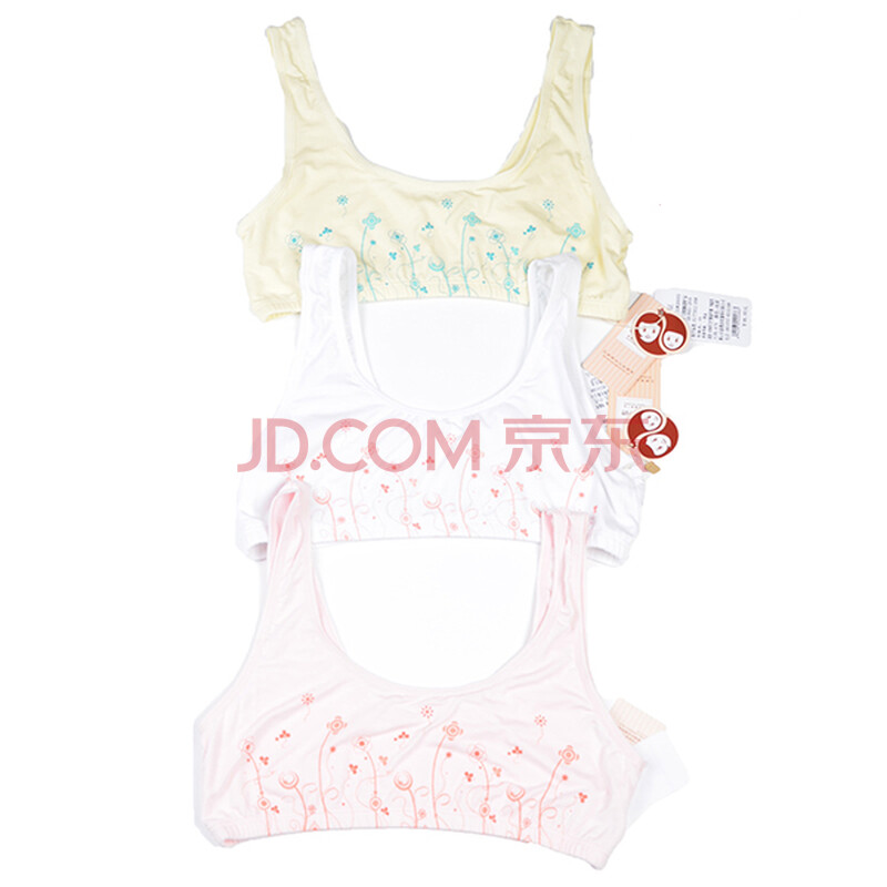 韩国久岁伴<em>儿童文胸</em>内衣 女童发育期小背心 胸