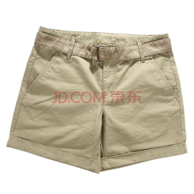 李宁LI-NING<em>女装休闲短裤</em>-AKSG032-1 浅黄色