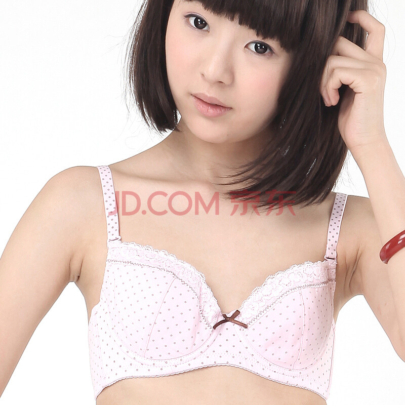 学生定型<em>软钢圈文胸少女</em>纯棉发育调整型内衣