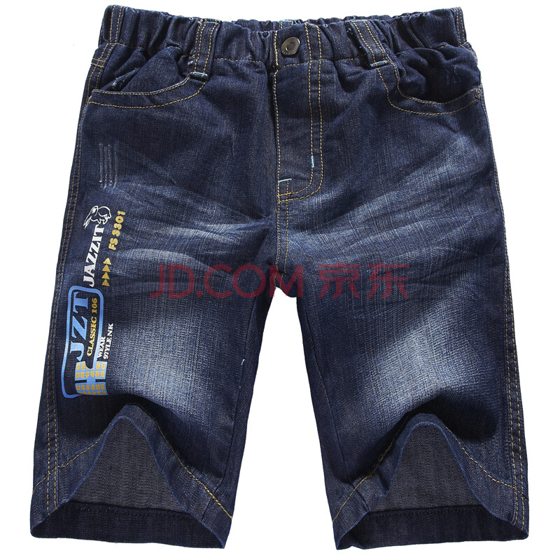 爵士兔男童装2013夏季儿童<em>牛仔短裤</em>时尚<em>大男</em>