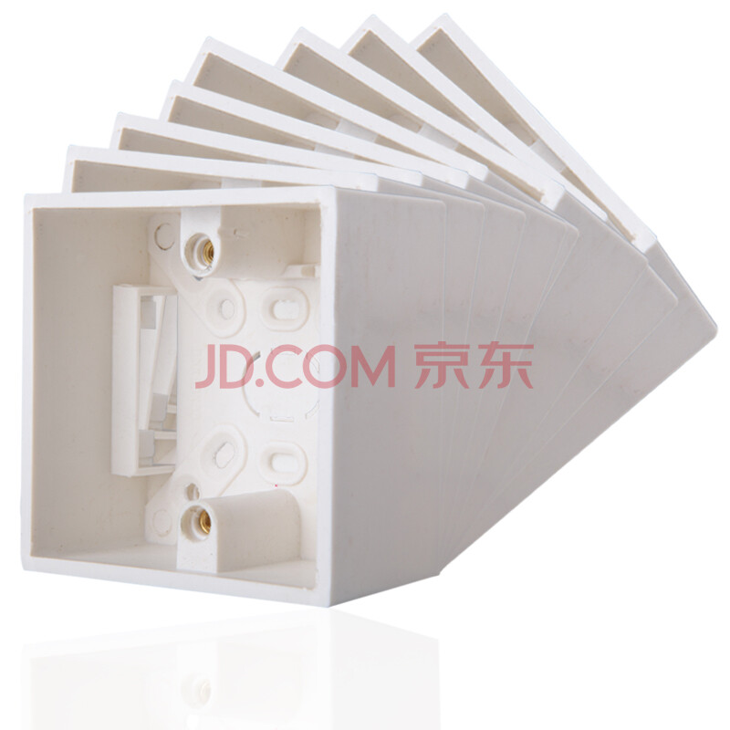 明盒 PVC穿线盒 86型接线盒 通用底盒 布线盒
