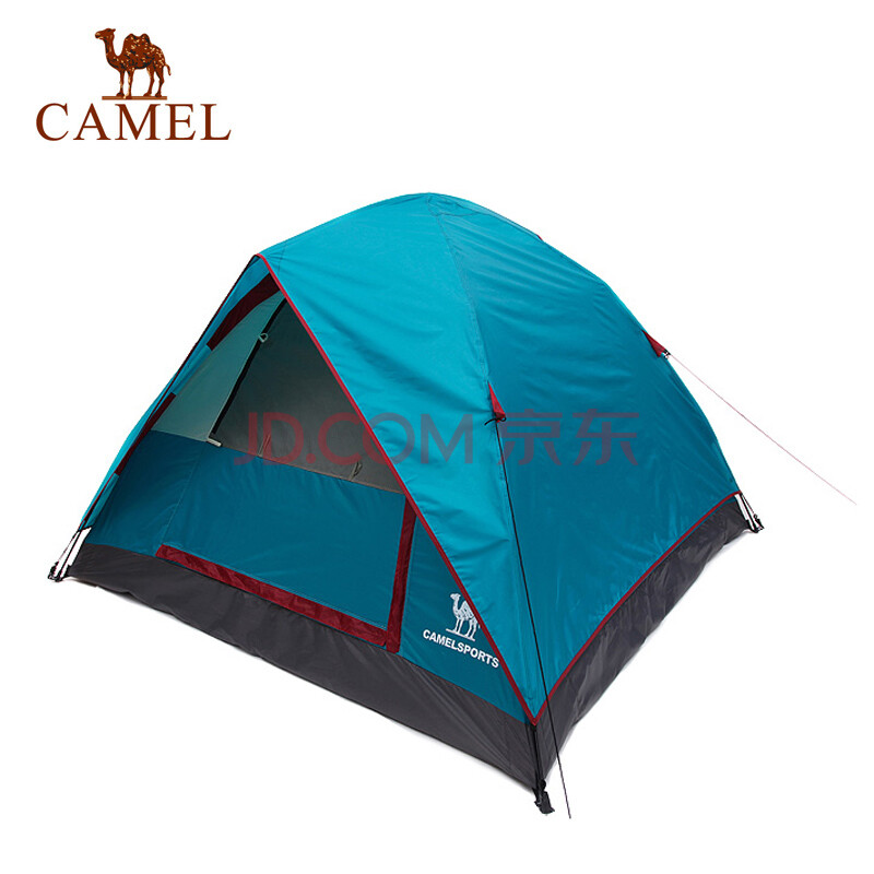 骆驼(CAMEL)户外帐篷 单层三人野营帐篷 户外