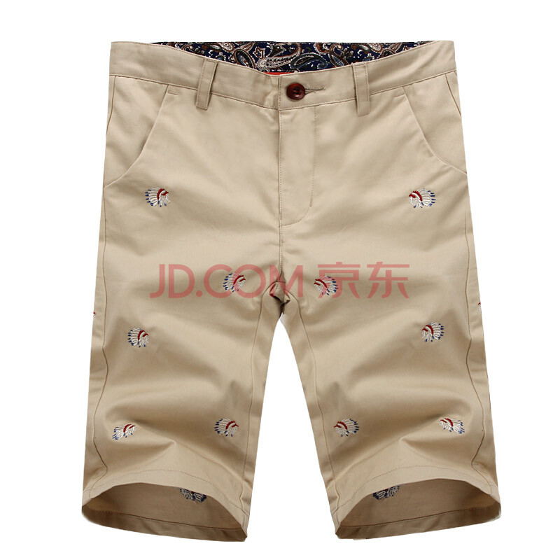 布尔根兰2014夏季新款<em>棉马裤</em> 男士休闲短裤 韩