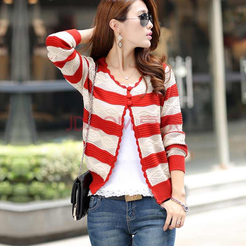擅变2014夏装新款镂空<em>针织开衫</em>防晒披肩<em>女装</em>