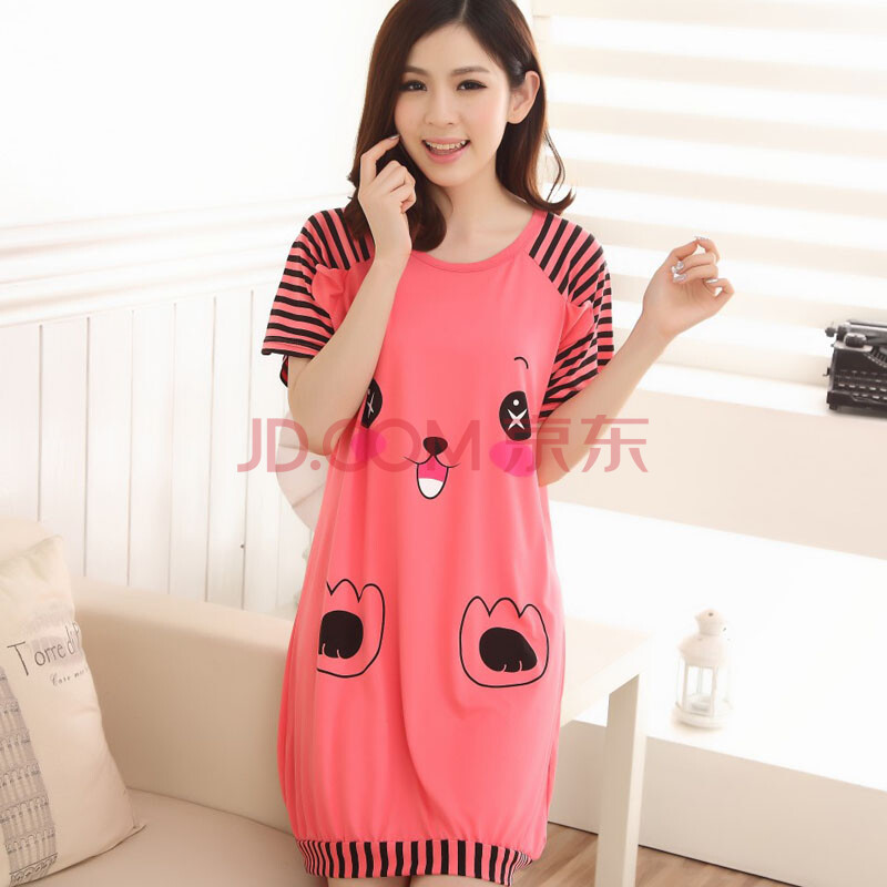 货到付款 序柔 2014<em>夏季女人睡衣</em>短袖棉质女士