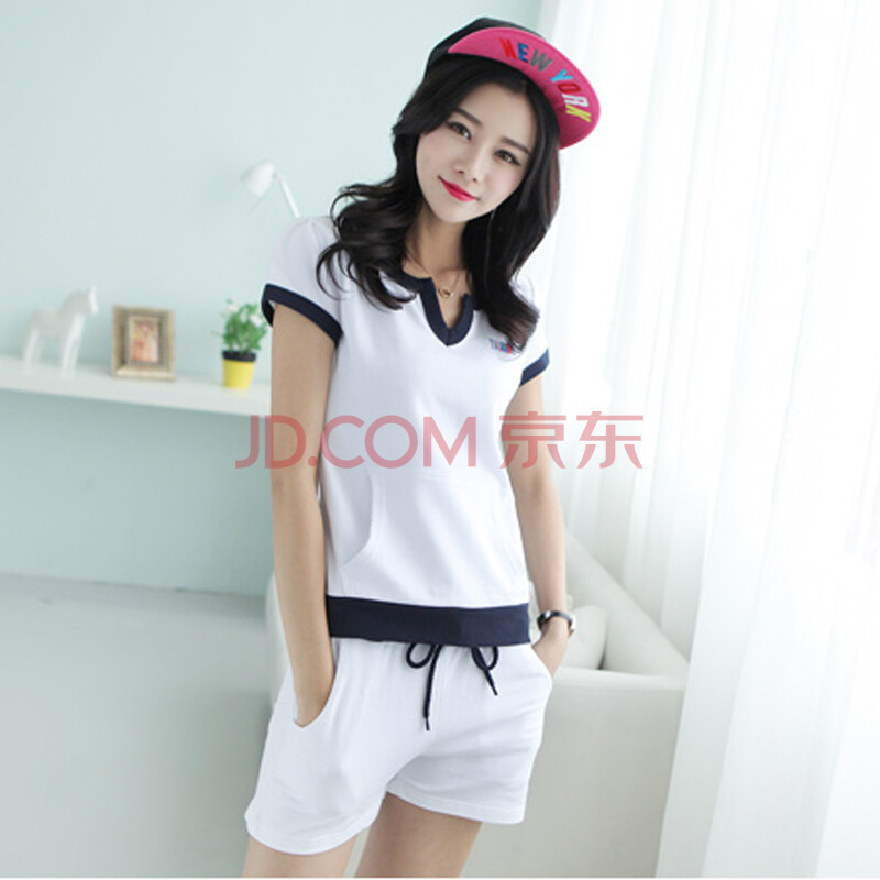 BROTOR 2014休闲时尚短袖<em>短裤套装女款</em>夏 学