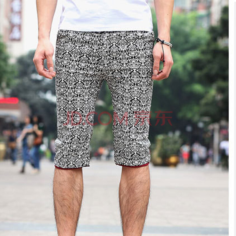 2014韩版大码<em>夏季男短裤</em> 男五分裤男沙滩裤 男