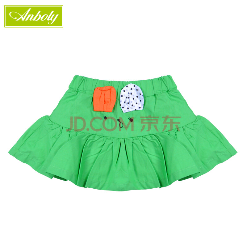 安宝莱 女童<em>裙子</em>夏季短裙 儿童<em>裙子</em>半身裙 <em>卡通</em>