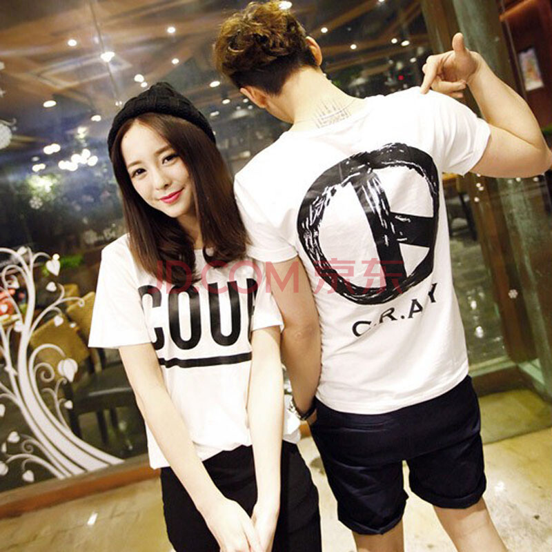 微微陈品 2014夏装潮女款短袖t恤韩版个性印花