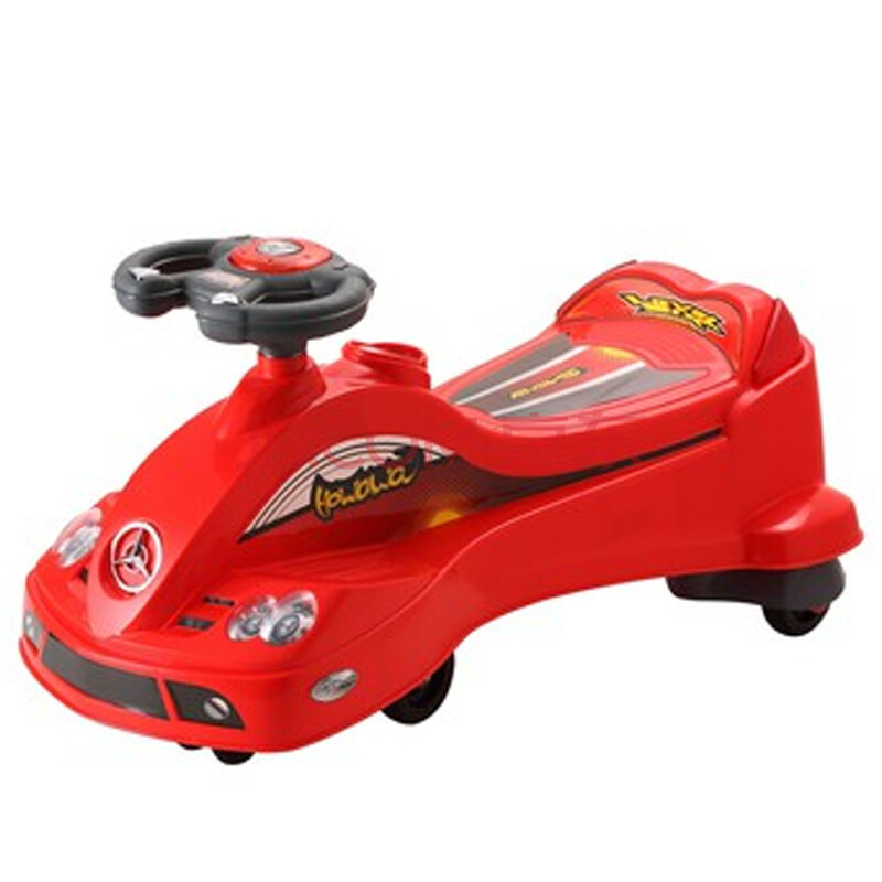 好娃娃扭车 豪华奔驰灯光汽车型儿童扭扭车带