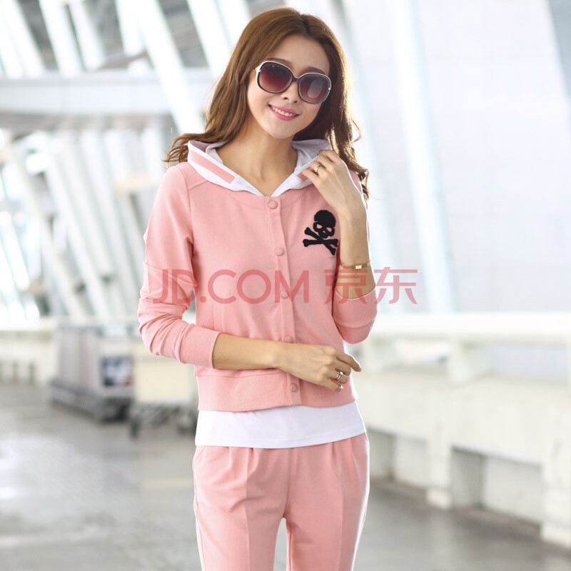 运动<em>服套装</em>女卫衣女款情侣装套装<em>女棒球服</em>休闲