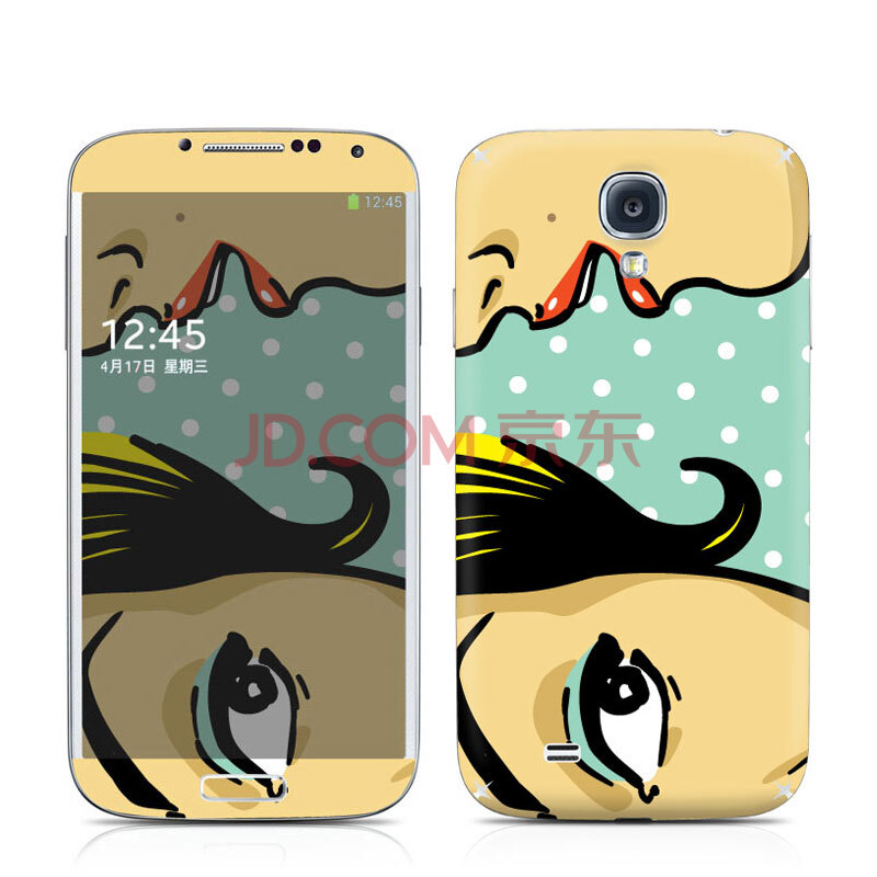 SkinAT 三星S4 Mega Note2 手机外壳保护贴膜