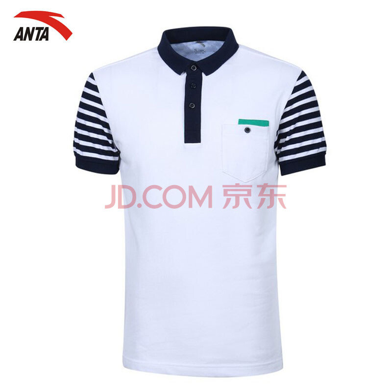 ANTA安踏男装短袖T恤 男款翻领POLO衫1542