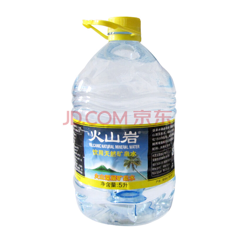 *椰树火山岩矿泉水5升\/瓶图片