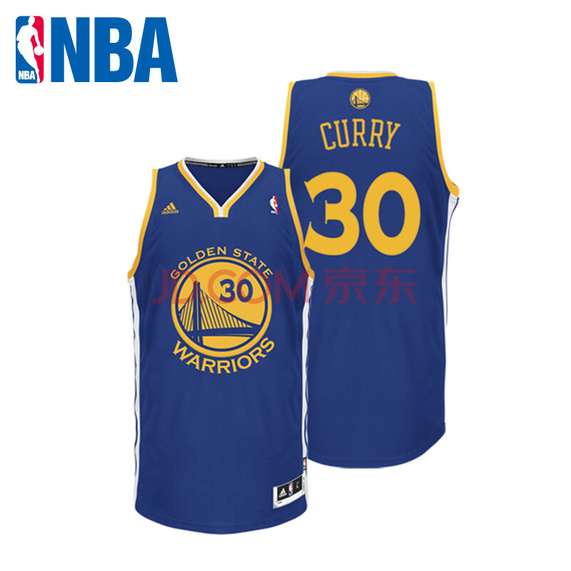 nba 阿迪达斯勇士库里客场swingman球衣 nba篮球服 篮球背心ads0412a