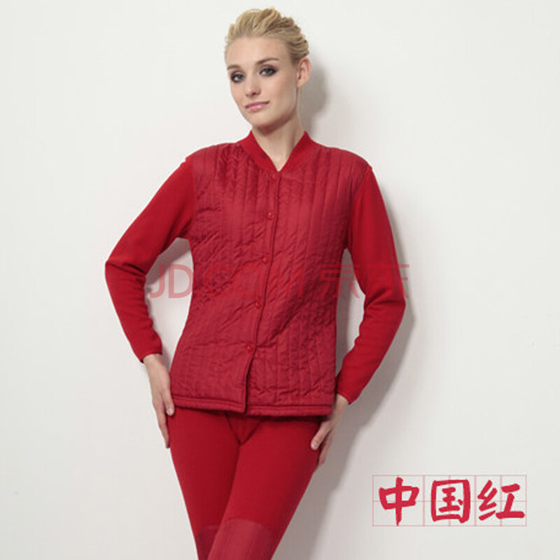 老年人保暖内衣 中老年加厚<em>加绒</em>套装 老人<em>男</em>女