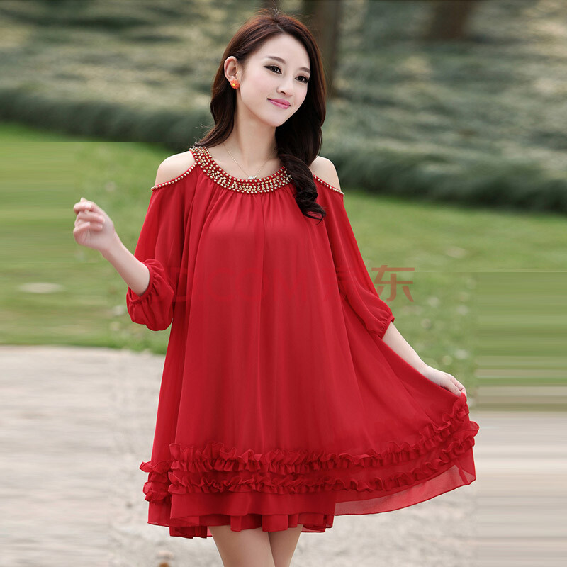 简瑞娜芙 2014<em>夏季</em>新款胖MM<em>女装加肥加大</em>码