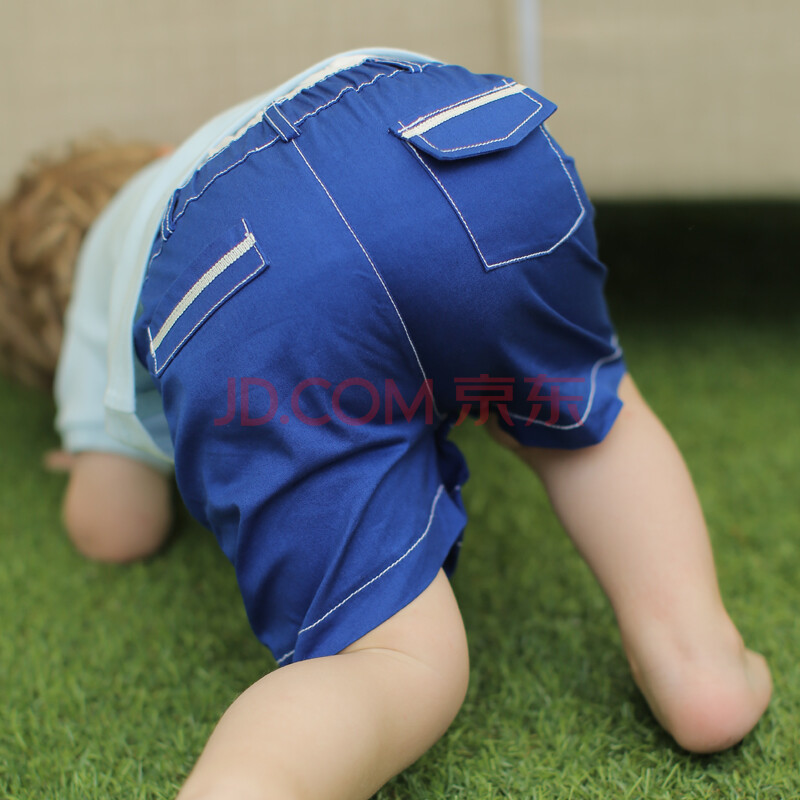 曼琳婴宝 童装男童裤子夏款<em>短裤儿童打底</em>裤子