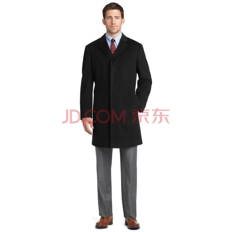 布克兄弟 Brooksbrothers 男式大衣 Black Q001