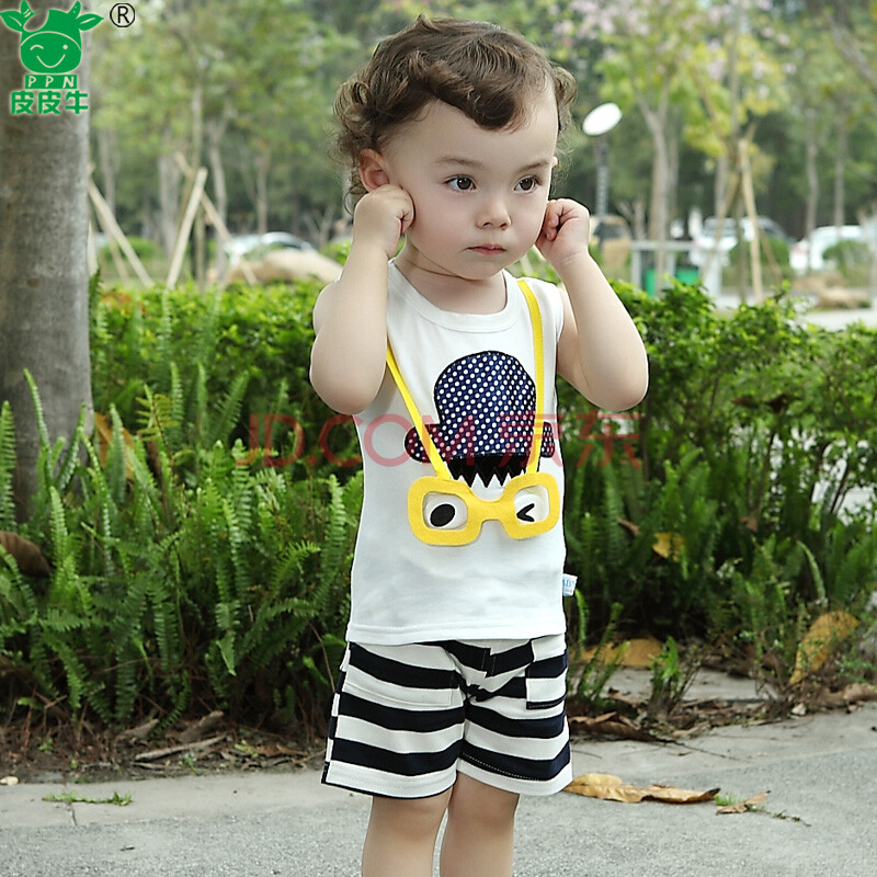 女<em>儿童短袖短裤</em>婴儿衣服