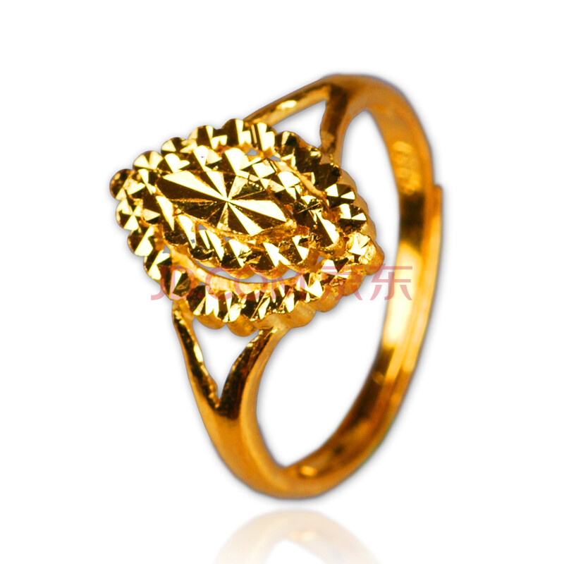 999千足金<em>戒指</em>车花<em>金戒指女款</em>