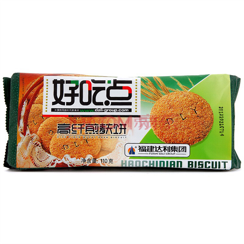 达利园 好吃点高纤煎敖饼110g*20袋/组