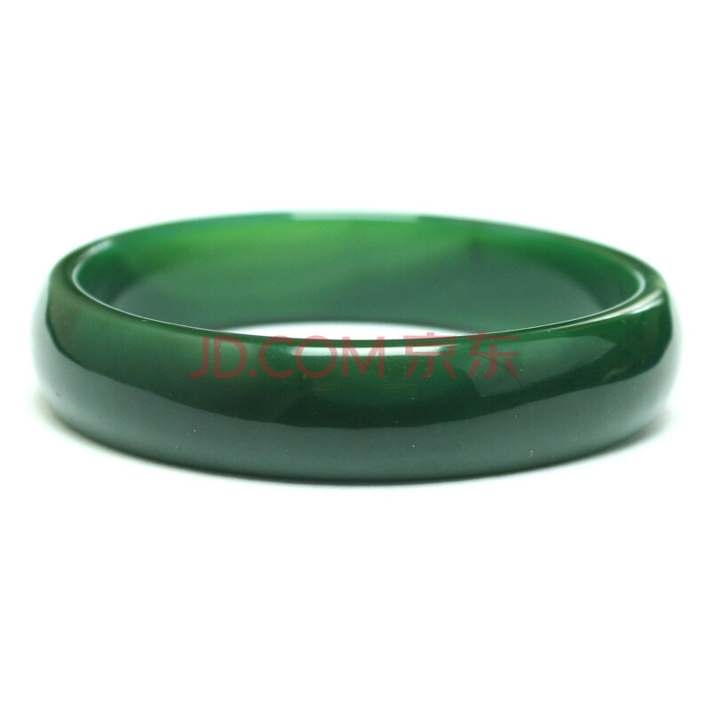 千年岁月 巴西天然绿玛瑙手镯 女士饰品 绿色玛瑙手镯 天然水晶 多款选购 Q3号内径62mm图片-京东商城