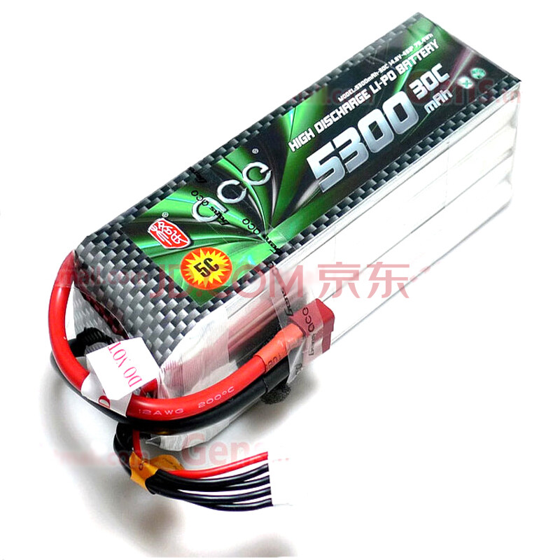 格氏ACE 5300mAh 14.8V 4S 30C锂聚电池组