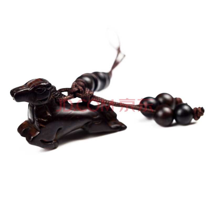 风水阁 开光山桃木乘风破浪马到成功 手机链 2