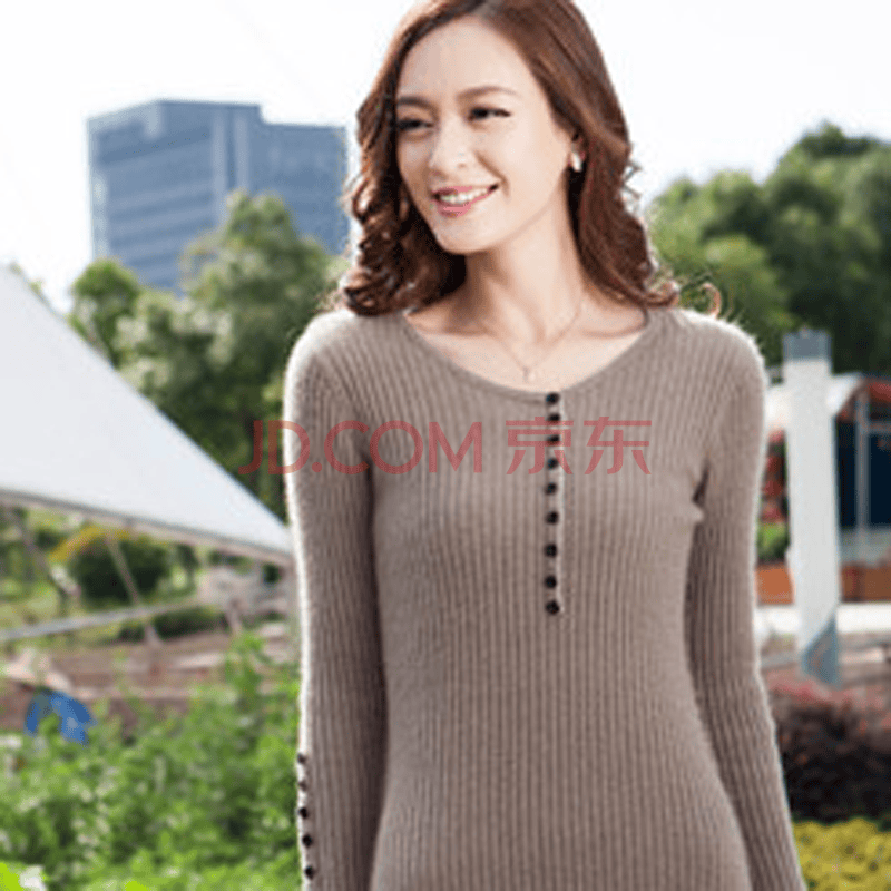 女式貂绒衫<em>毛衣外套</em>时尚韩版新款青果领弹力包