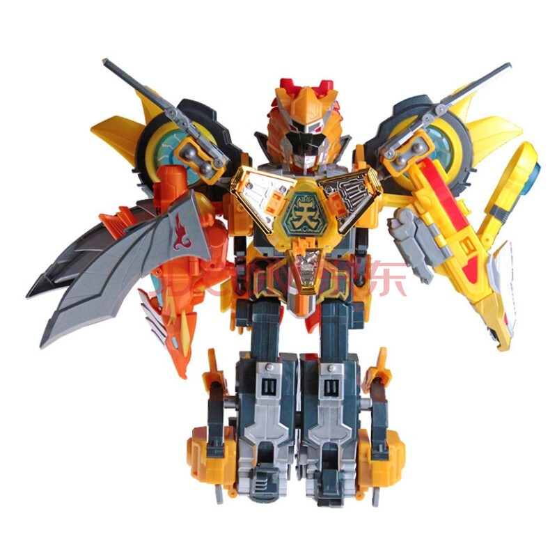 奥迪双钻 巨神战机队玩具 破天战击王终级合体