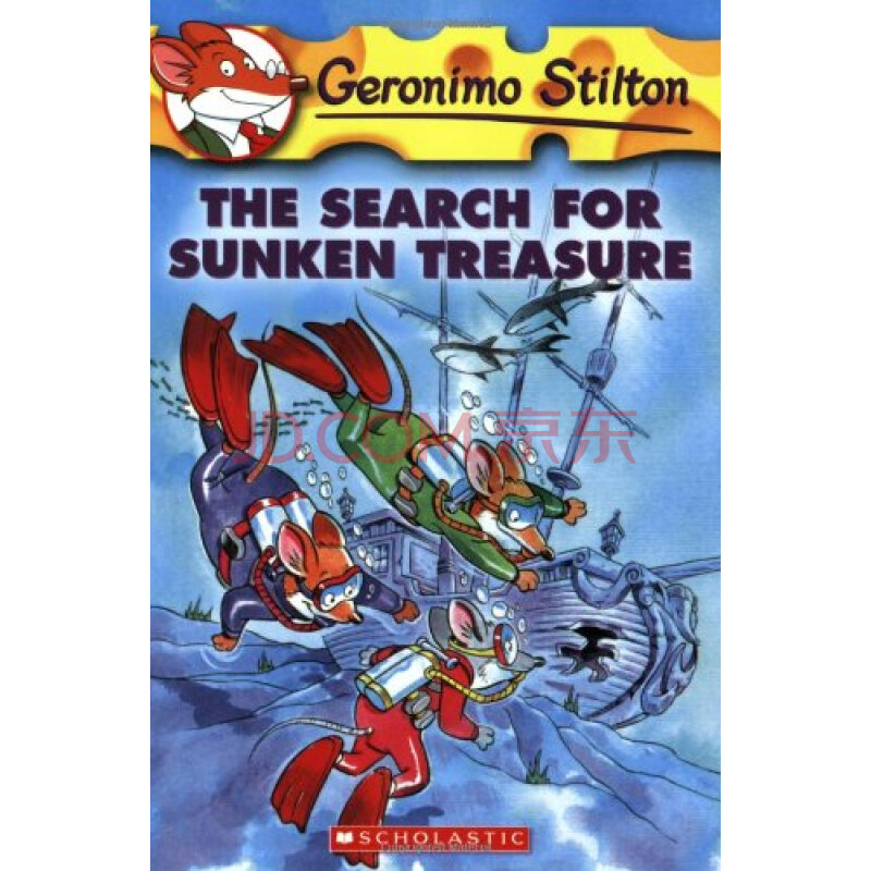 the search for sunken treasure 杰罗尼摩 斯蒂顿(geronimo stilton