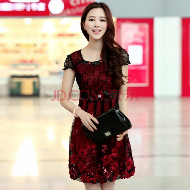 尚曼涵 2013<em>春秋</em>装新款<em>女套裙</em>妈妈中老年女装