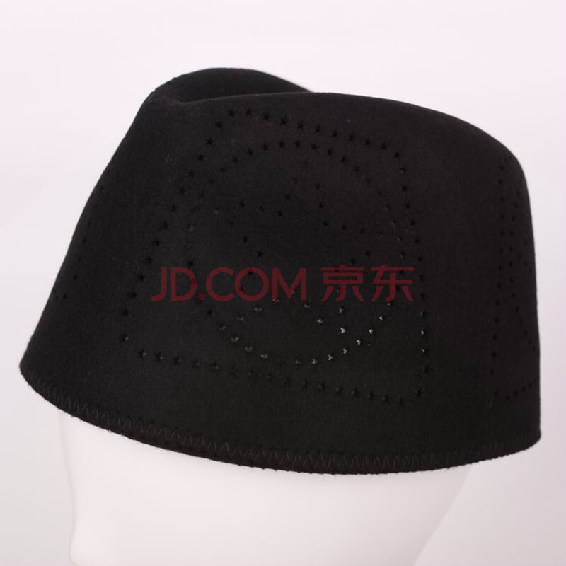 新品秋冬澳洲羊毛穆斯林 回族库非帽 礼拜帽 回民帽 毛呢帽阿訇毡
