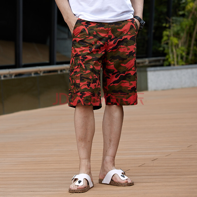 nian jeep工装<em>短裤沙滩</em>休闲<em>男式</em>五分裤男装棉中