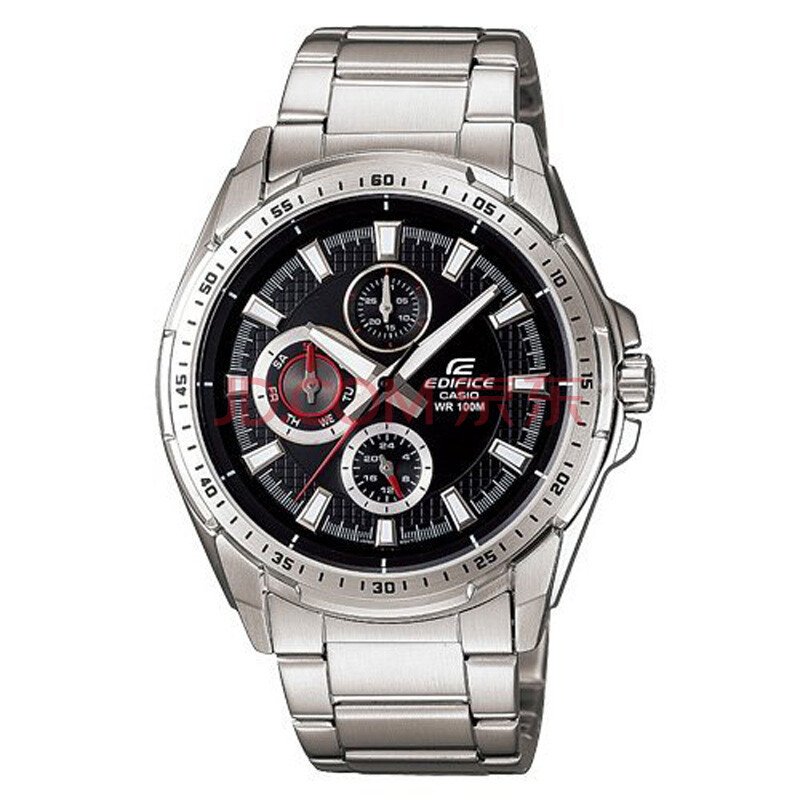 卡西欧 casio ef系列钢带男表ef-336d-1a