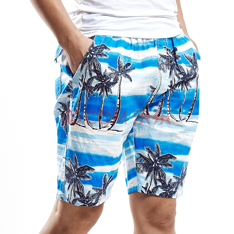 香克斯(janks) 纯棉大码运动<em>短裤男沙滩</em>裤 053