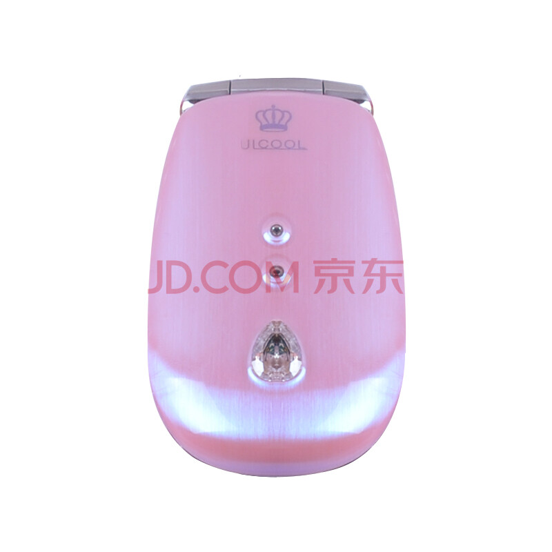 优乐酷V1 GSM双卡双待 翻盖手机 粉 官方标配