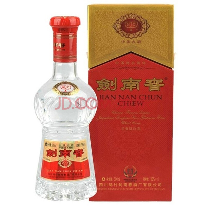 中国名酒 剑南春 水晶剑 38度500ml【图片 价格 品牌