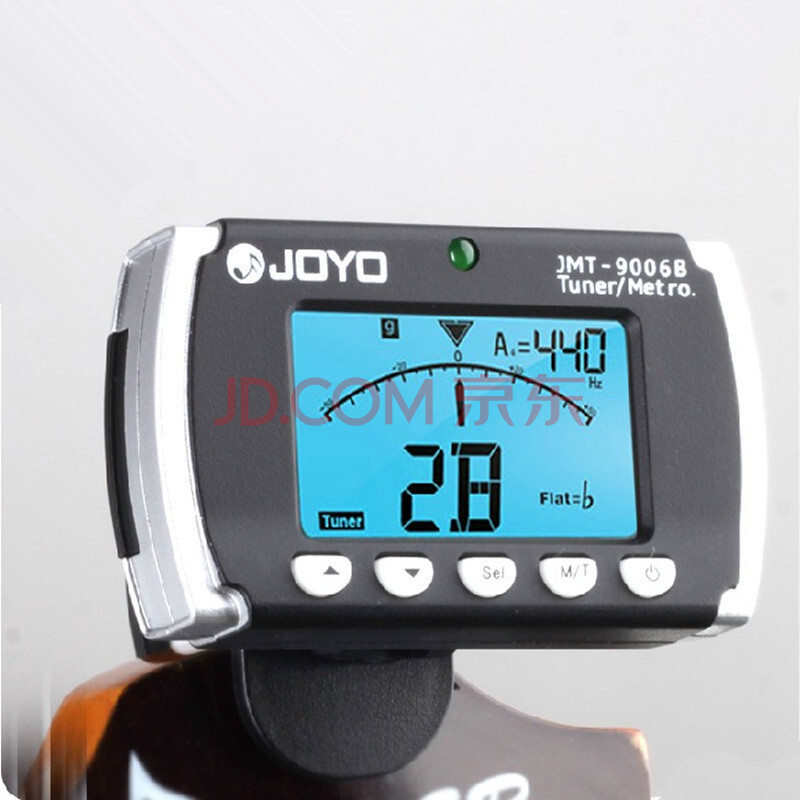 卓乐JOYO JMT-9006B 吉他贝司 通用调音器 带