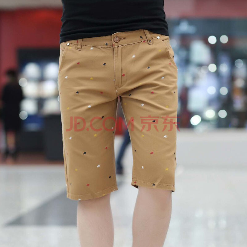 RAPOO】2014年<em>新款</em>韩版修身<em>男士短裤</em> 五分