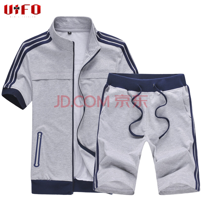 夏装 <em>男士短袖短裤</em>运动<em>套装</em>跑步服运动装运动
