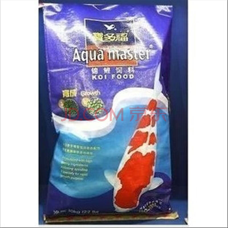 统一宝多福锦鲤育成饲料鱼粮鱼食 10KG 大粒