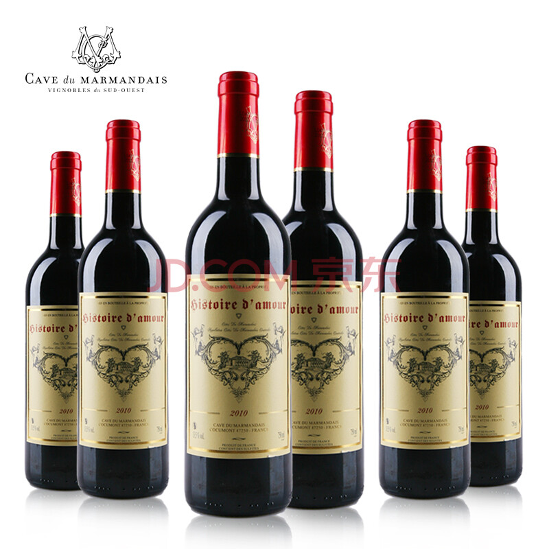 VC红酒 法国进口红酒 马蒙德里斯爱情干红葡萄