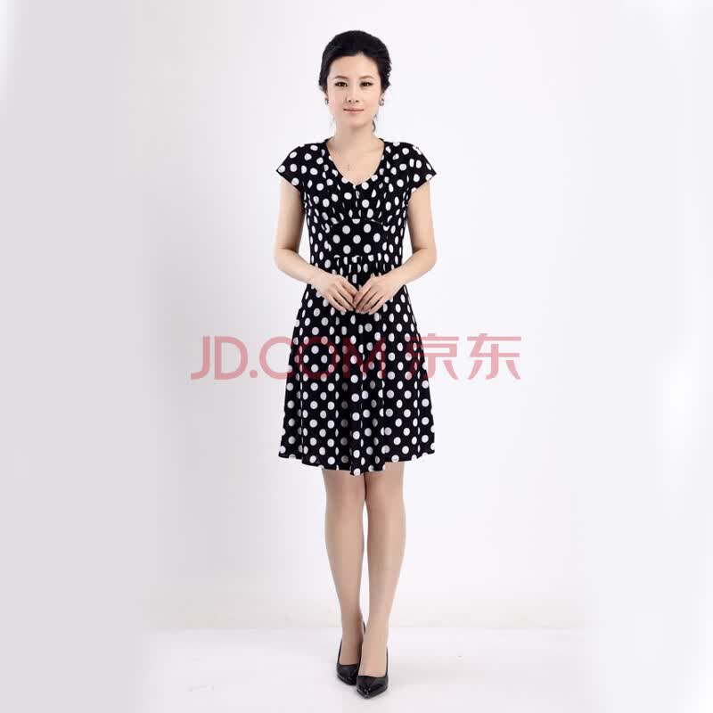 2014新款夏款 中老年<em>连衣裙夏季女装</em>中年妈妈