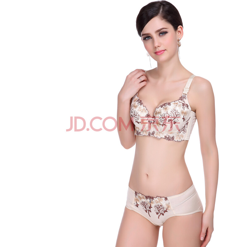 奢华高贵 刺绣蕾丝女士薄杯<em>文胸</em>调整型 <em>聚拢文</em>
